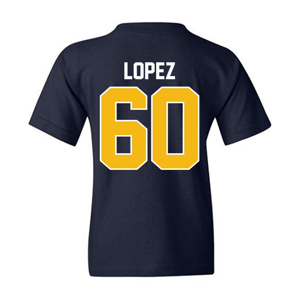 Northern Arizona - NCAA Football : John-Alexander Lopez - Classic Shersey Youth T-Shirt-1