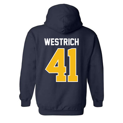 Northern Arizona - NCAA Football : Jordan Westrich - Classic Shersey Hooded Sweatshirt