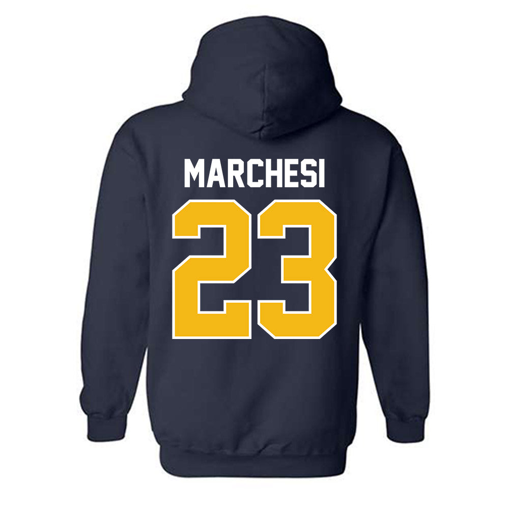 Northern Arizona - NCAA Women's Soccer : Madisyn Marchesi - Classic Shersey Hooded Sweatshirt-1