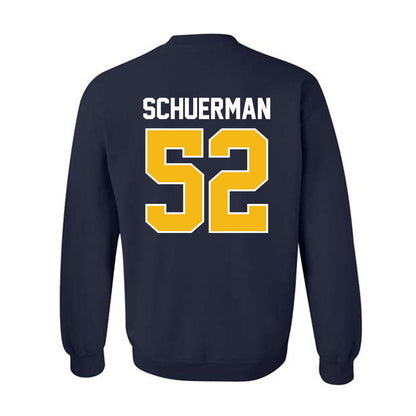 Northern Arizona - NCAA Football : Griffin Schuerman - Classic Shersey Crewneck Sweatshirt-1