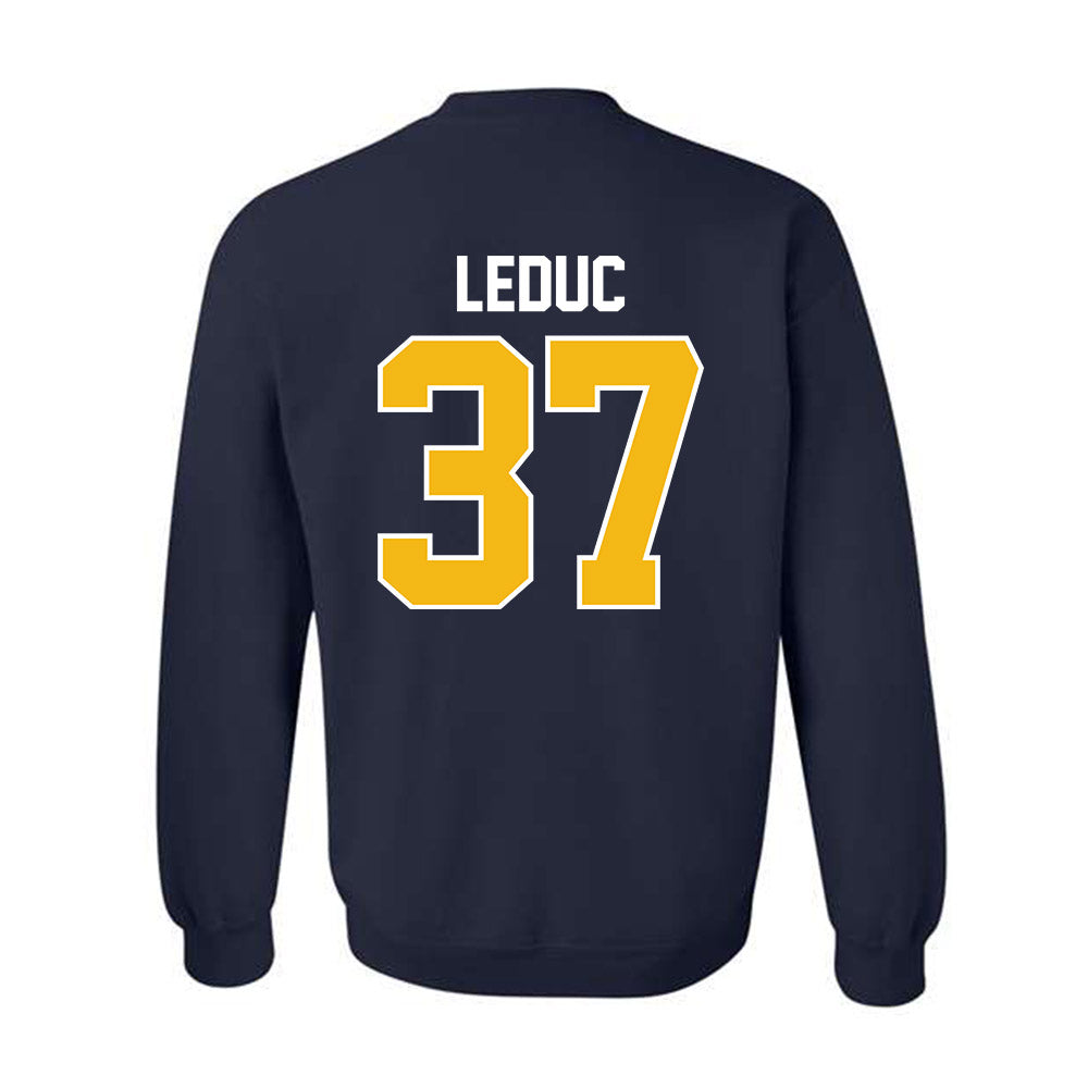 Northern Arizona - NCAA Football : Cooper LeDuc - Classic Shersey Crewneck Sweatshirt-1