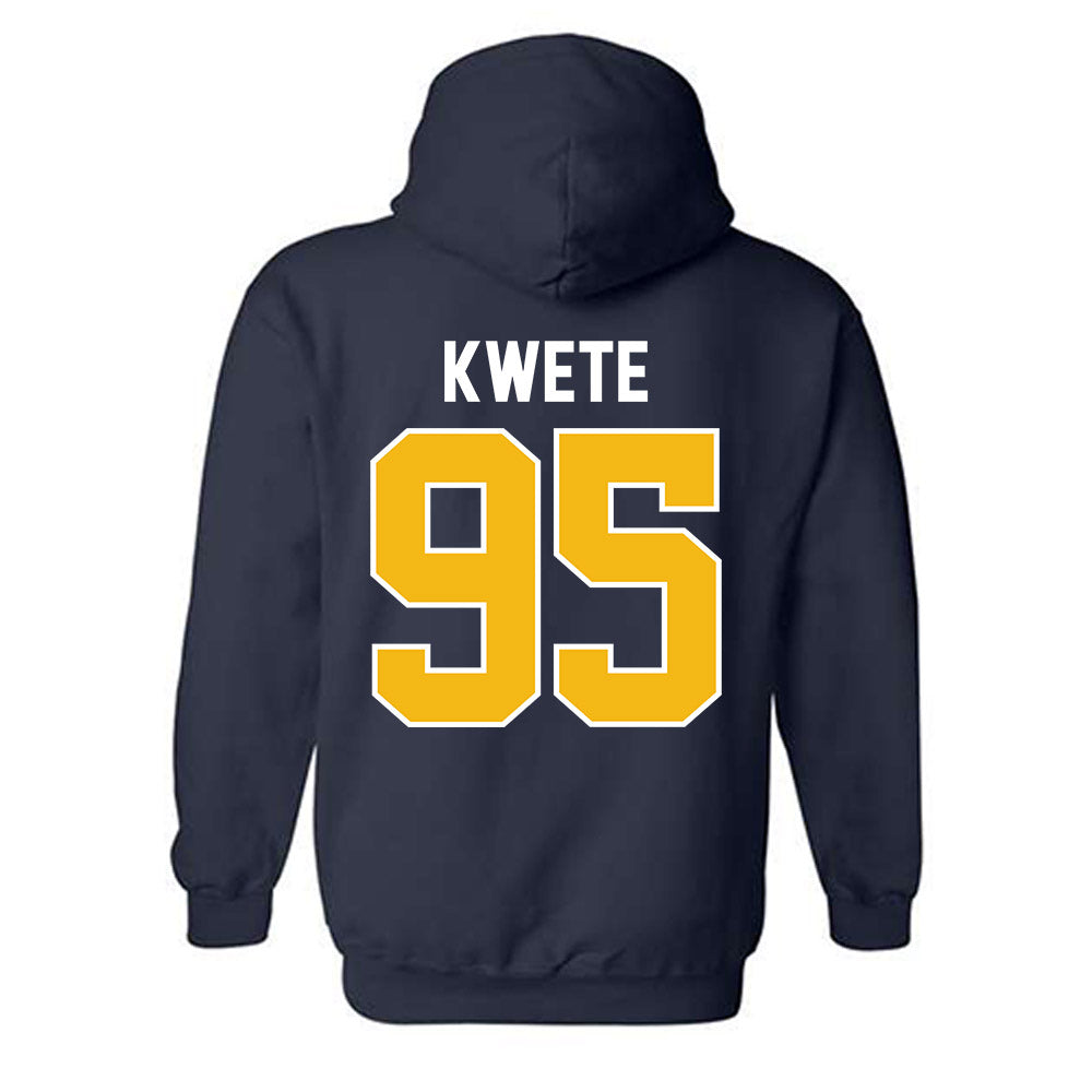 Northern Arizona - NCAA Football : Richard Kwete - Classic Shersey Hooded Sweatshirt