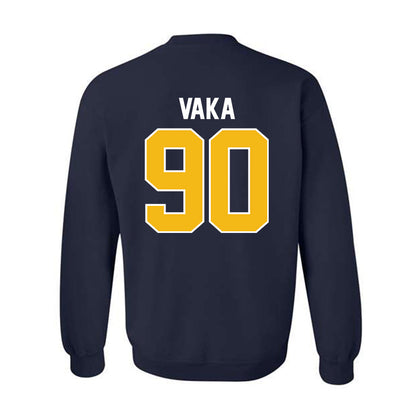 Northern Arizona - NCAA Football : Victory Vaka - Classic Shersey Crewneck Sweatshirt