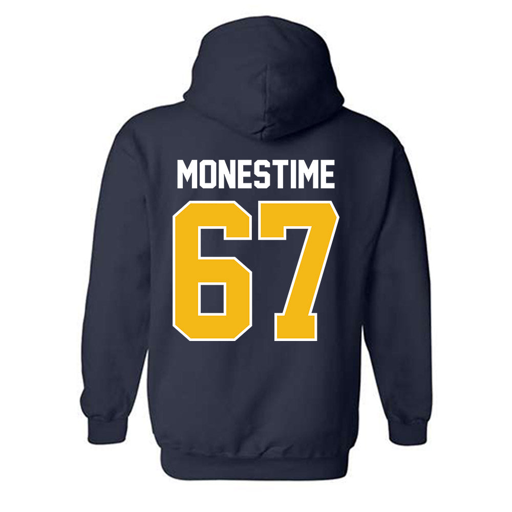 Northern Arizona - NCAA Football : Dax Monestime - Classic Shersey Hooded Sweatshirt