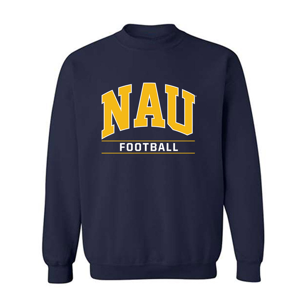Northern Arizona - NCAA Football : Hayden Daugherty - Classic Shersey Crewneck Sweatshirt-0