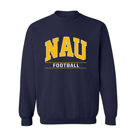 Northern Arizona - NCAA Football : QuRan Gossett - Classic Shersey Crewneck Sweatshirt-0