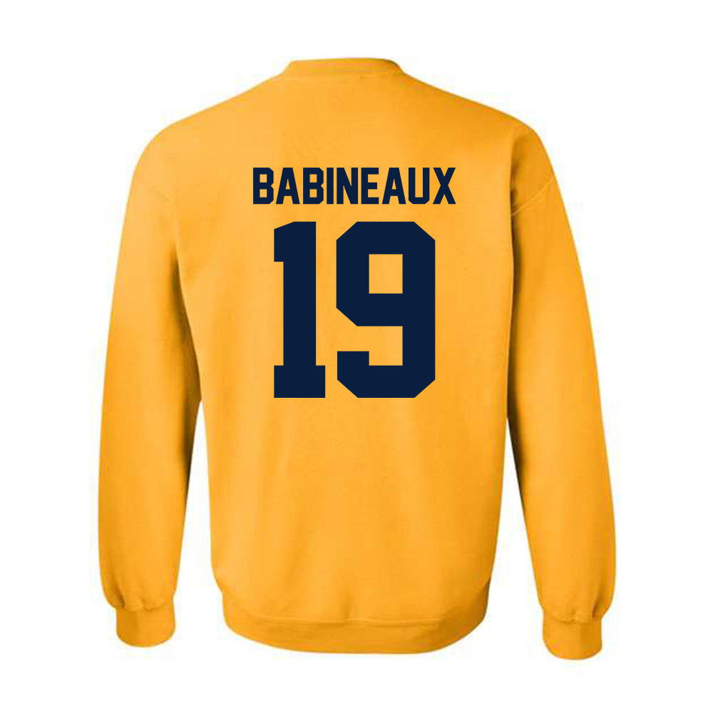 Northern Arizona - NCAA Football : Cam Babineaux - Classic Shersey Crewneck Sweatshirt-1