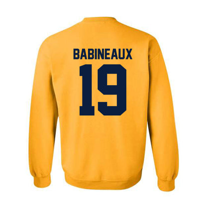 Northern Arizona - NCAA Football : Cam Babineaux - Classic Shersey Crewneck Sweatshirt-1