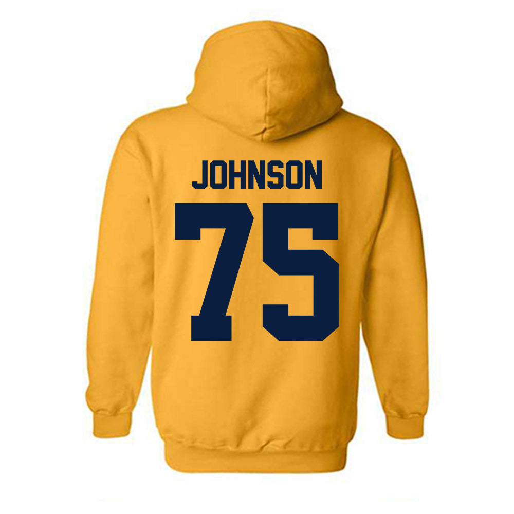 Northern Arizona - NCAA Football : Corey Johnson - Classic Shersey Hooded Sweatshirt