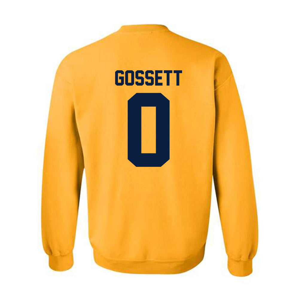 Northern Arizona - NCAA Football : QuRan Gossett - Classic Shersey Crewneck Sweatshirt-1