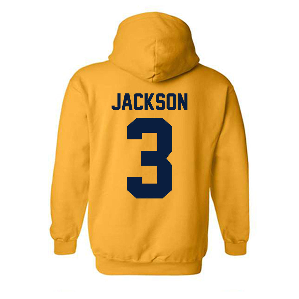 Northern Arizona - NCAA Men's Basketball : Jayden Jackson - Classic Shersey Hooded Sweatshirt