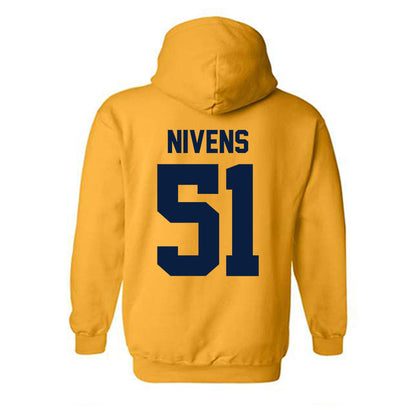 Northern Arizona - NCAA Football : Bobby Nivens - Classic Shersey Hooded Sweatshirt
