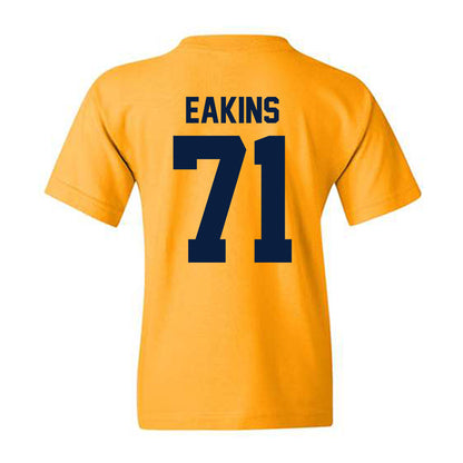 Northern Arizona - NCAA Football : Steven Eakins - Classic Shersey Youth T-Shirt-1