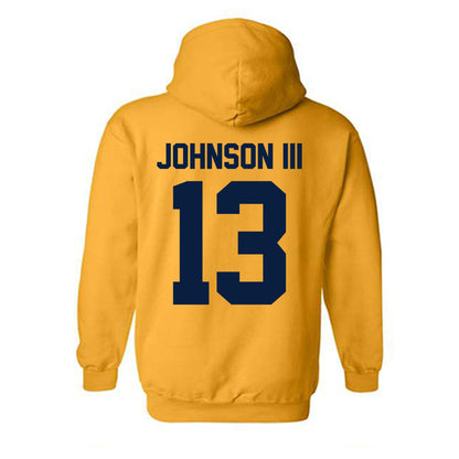 Northern Arizona - NCAA Football : Jerry Johnson III - Classic Shersey Hooded Sweatshirt