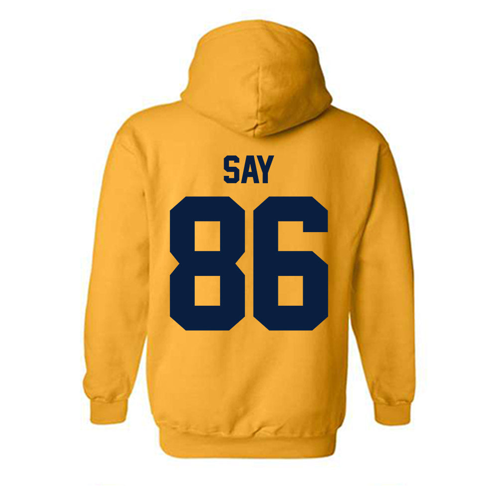 Northern Arizona - NCAA Football : Kody Say - Classic Shersey Hooded Sweatshirt