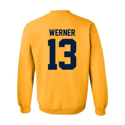 Northern Arizona - NCAA Football : Xander Werner - Classic Shersey Crewneck Sweatshirt