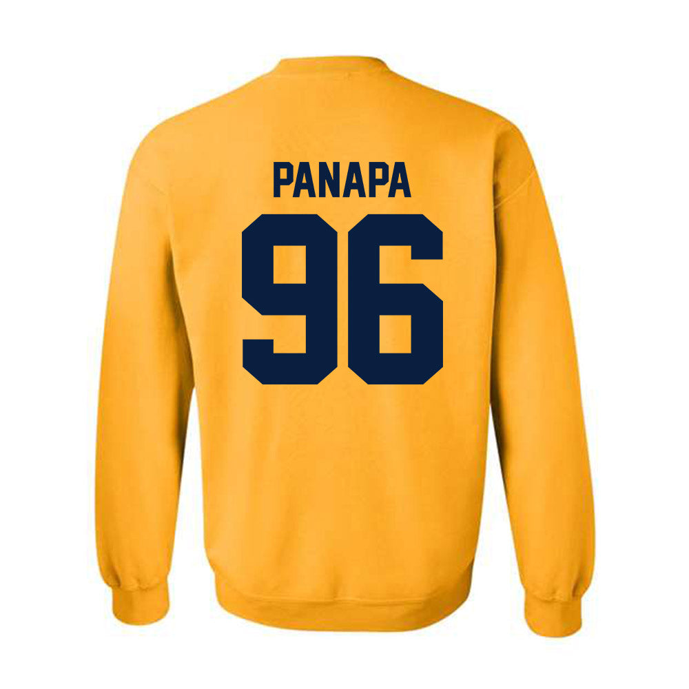 Northern Arizona - NCAA Football : Connor Panapa - Classic Shersey Crewneck Sweatshirt-1