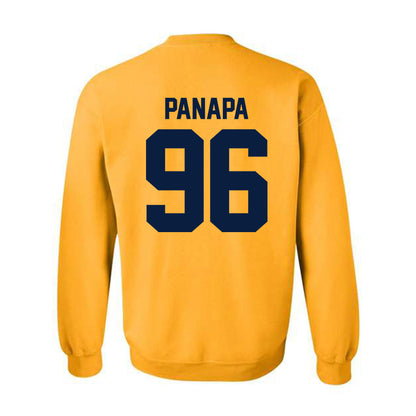Northern Arizona - NCAA Football : Connor Panapa - Classic Shersey Crewneck Sweatshirt-1