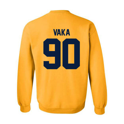 Northern Arizona - NCAA Football : Victory Vaka - Classic Shersey Crewneck Sweatshirt