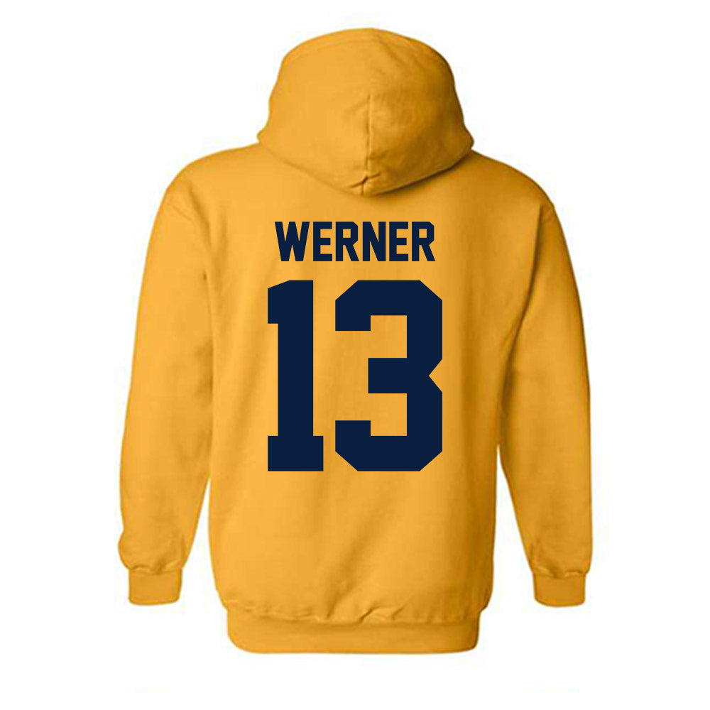 Northern Arizona - NCAA Football : Xander Werner - Classic Shersey Hooded Sweatshirt