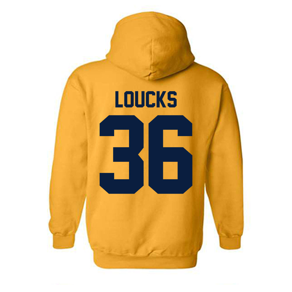 Northern Arizona - NCAA Women's Soccer : Mads Loucks - Classic Shersey Hooded Sweatshirt