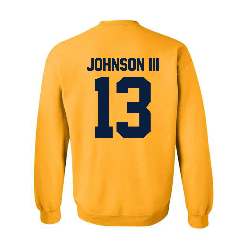 Northern Arizona - NCAA Football : Jerry Johnson III - Classic Shersey Crewneck Sweatshirt