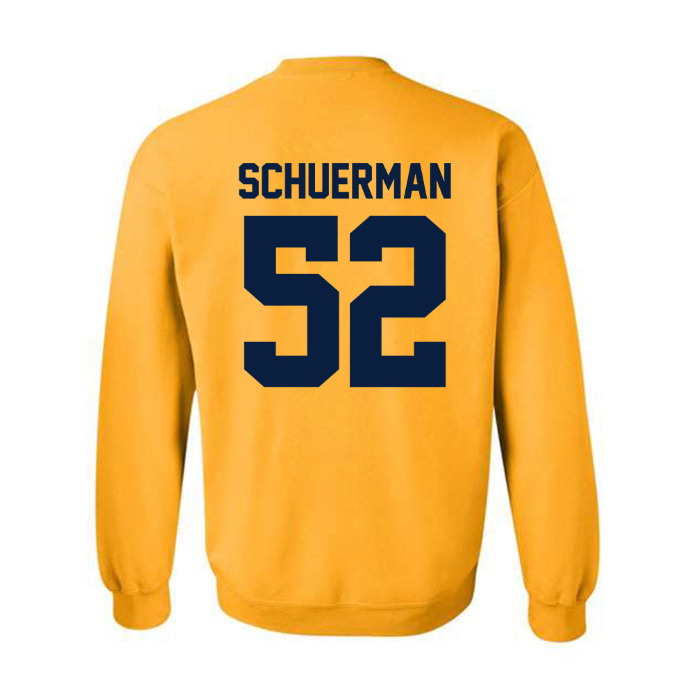 Northern Arizona - NCAA Football : Griffin Schuerman - Classic Shersey Crewneck Sweatshirt-1