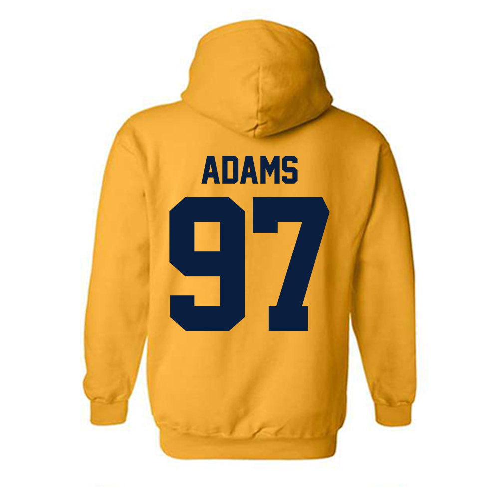Northern Arizona - NCAA Football : Marcus Adams - Classic Shersey Hooded Sweatshirt-1