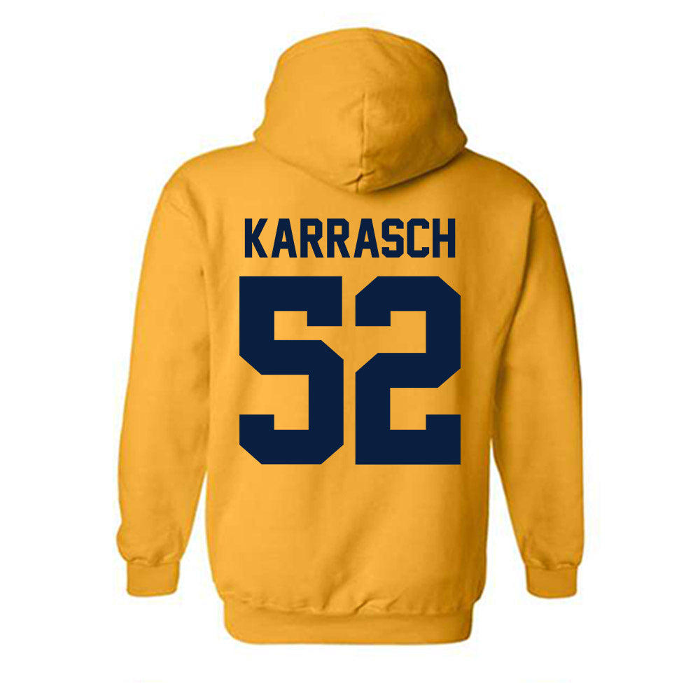 Northern Arizona - NCAA Football : Mattis Karrasch - Classic Shersey Hooded Sweatshirt