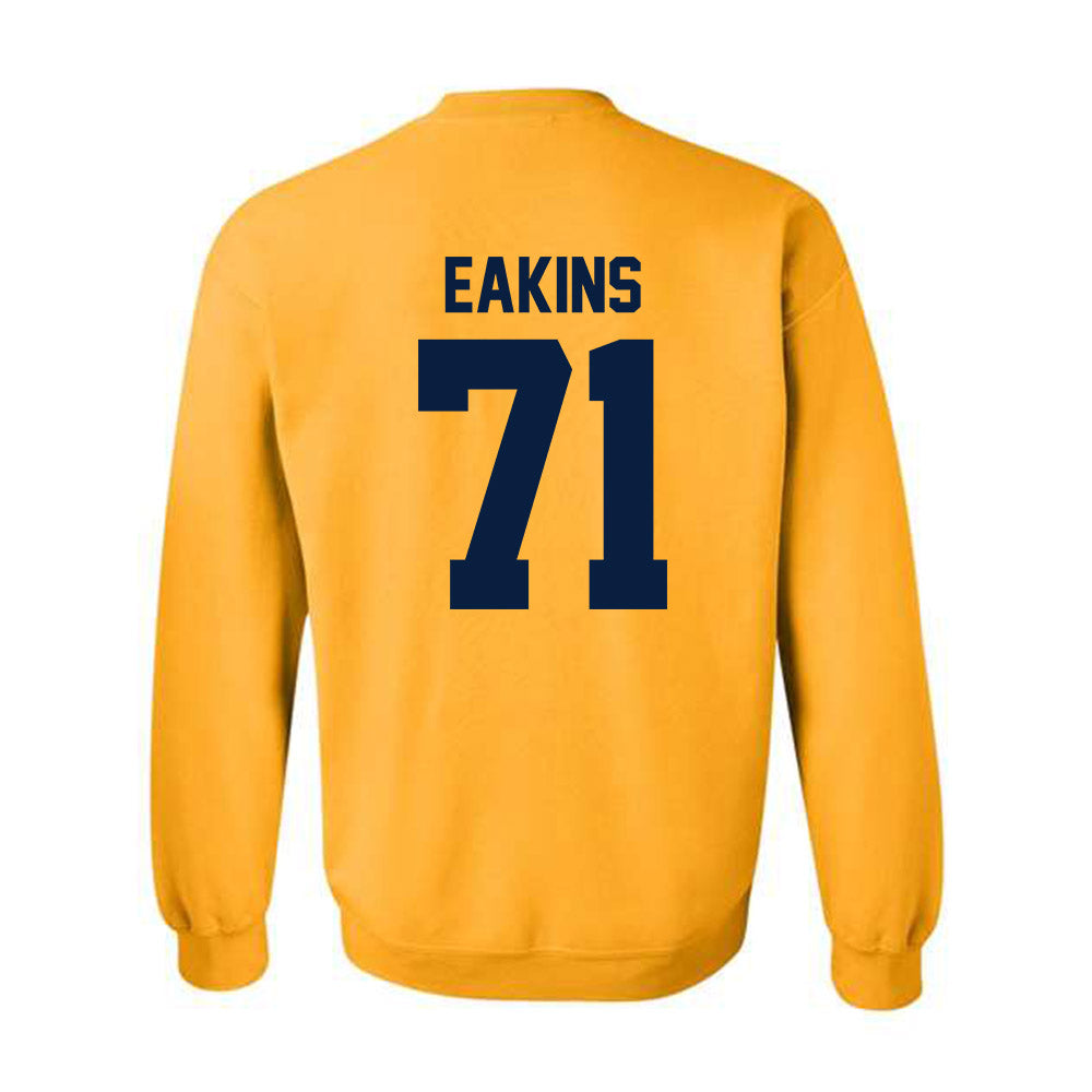 Northern Arizona - NCAA Football : Steven Eakins - Classic Shersey Crewneck Sweatshirt-1