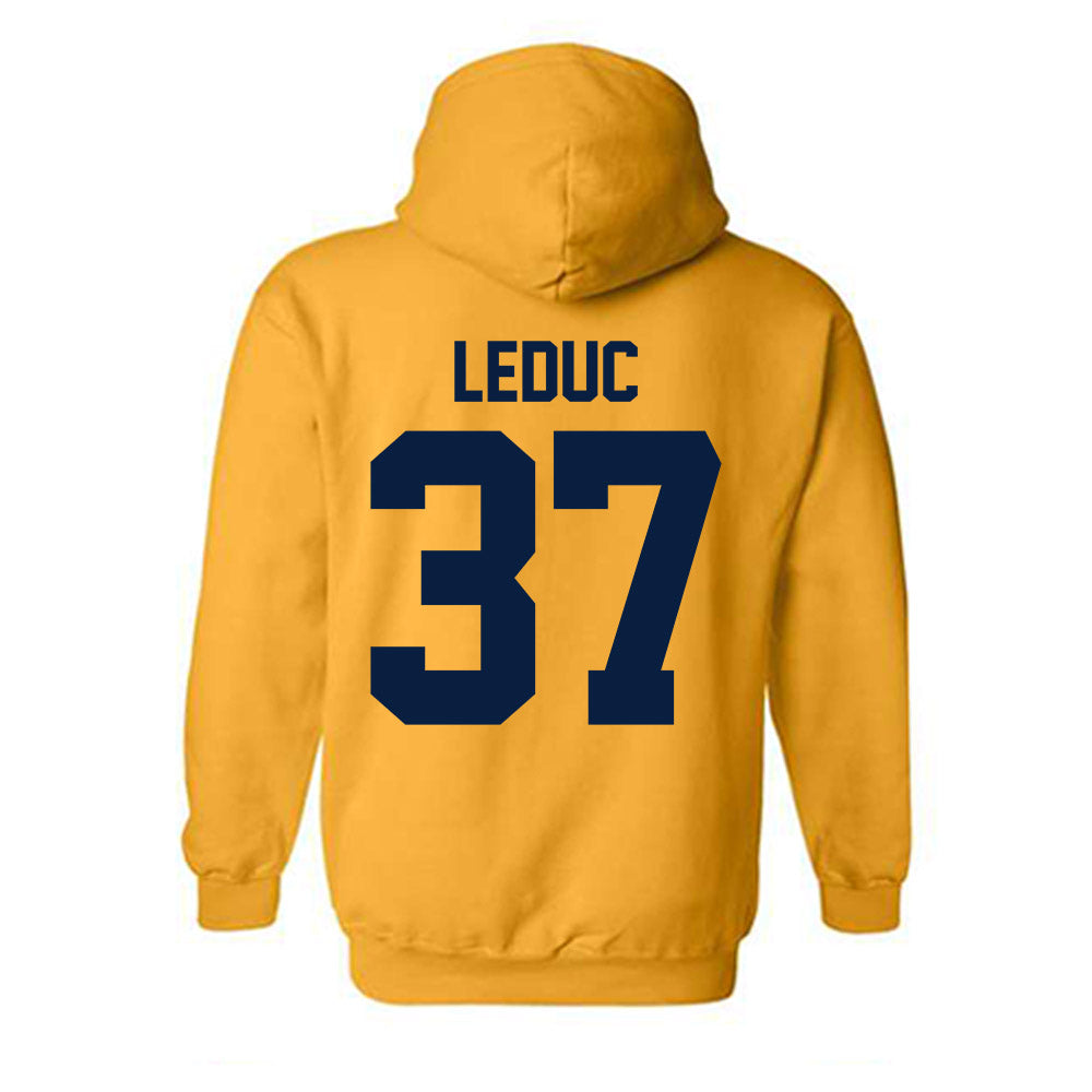 Northern Arizona - NCAA Football : Cooper LeDuc - Classic Shersey Hooded Sweatshirt-1