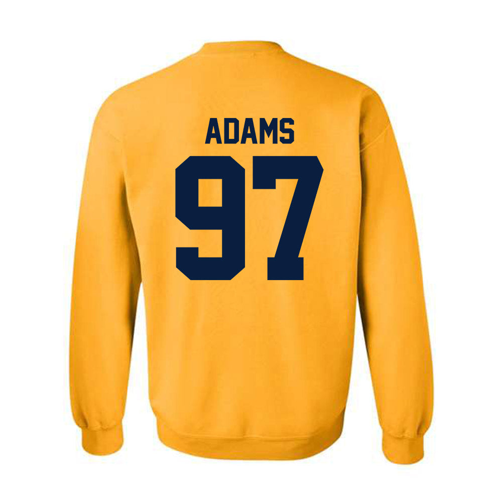 Northern Arizona - NCAA Football : Marcus Adams - Classic Shersey Crewneck Sweatshirt-1