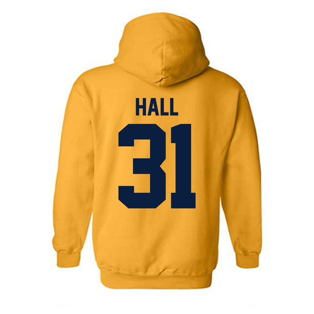 Northern Arizona - NCAA Football : James Hall - Classic Shersey Hooded Sweatshirt