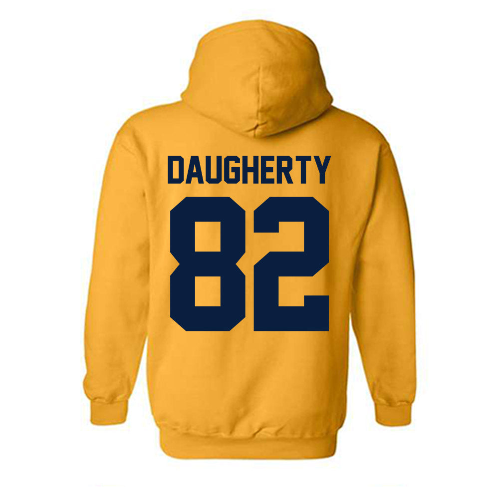 Northern Arizona - NCAA Football : Hayden Daugherty - Classic Shersey Hooded Sweatshirt-1