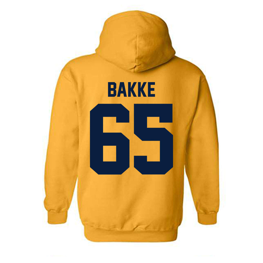 Northern Arizona - NCAA Football : Brady Bakke - Classic Shersey Hooded Sweatshirt-1