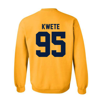 Northern Arizona - NCAA Football : Richard Kwete - Classic Shersey Crewneck Sweatshirt