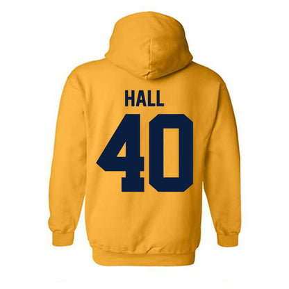 Northern Arizona - NCAA Football : Cory Hall - Classic Shersey Hooded Sweatshirt-1