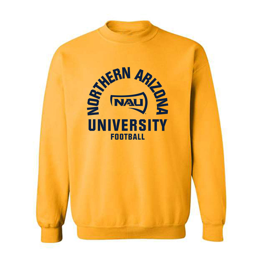 Northern Arizona - NCAA Football : Brady Bakke - Classic Shersey Crewneck Sweatshirt-0