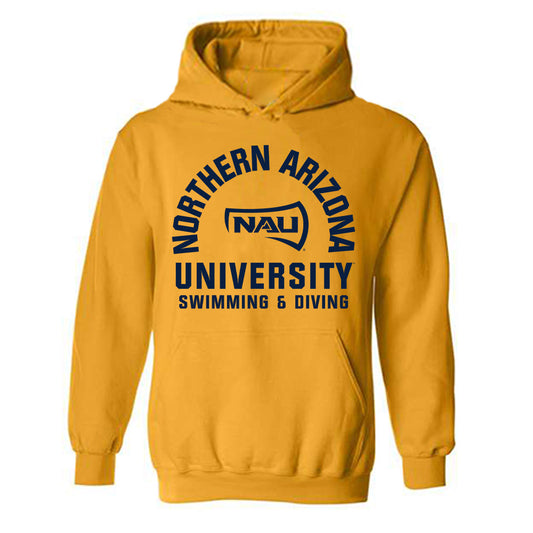 Northern Arizona - NCAA Women's Swimming & Diving : Elizabeth Lillie - Classic Shersey Hooded Sweatshirt-0