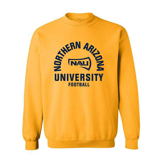 Northern Arizona - NCAA Football : Carlos Rivera - Classic Shersey Crewneck Sweatshirt-0