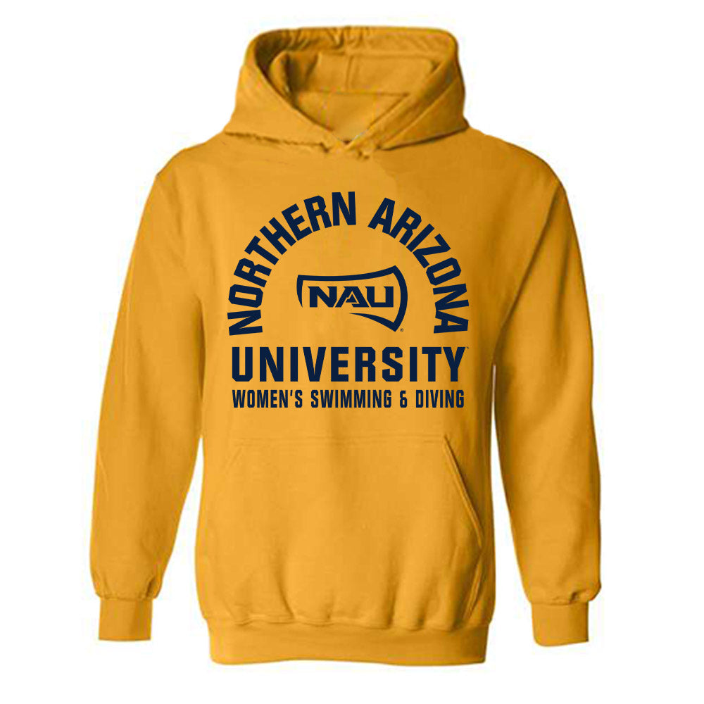 Northern Arizona - NCAA Women's Swimming & Diving : Katarina Klatt - Classic Shersey Hooded Sweatshirt-0