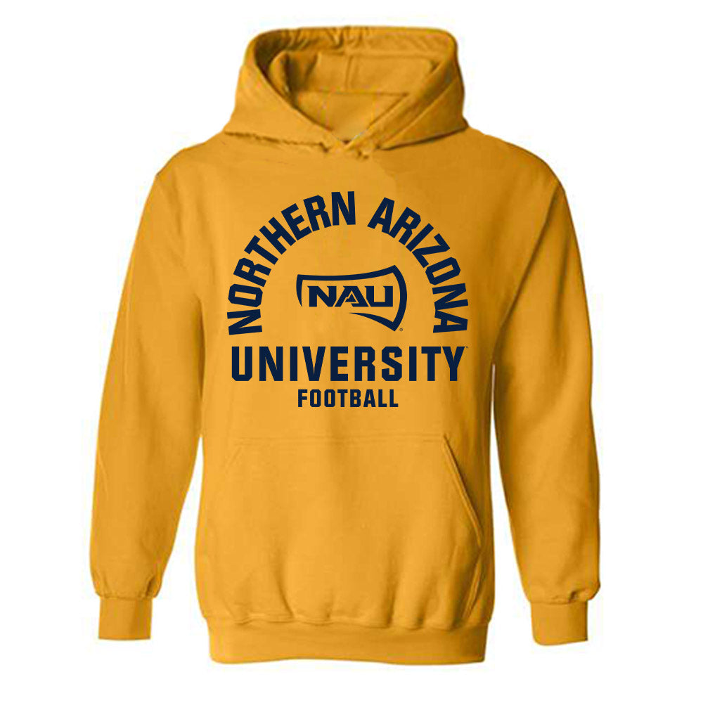 Northern Arizona - NCAA Football : Griffin Schuerman - Classic Shersey Hooded Sweatshirt-0