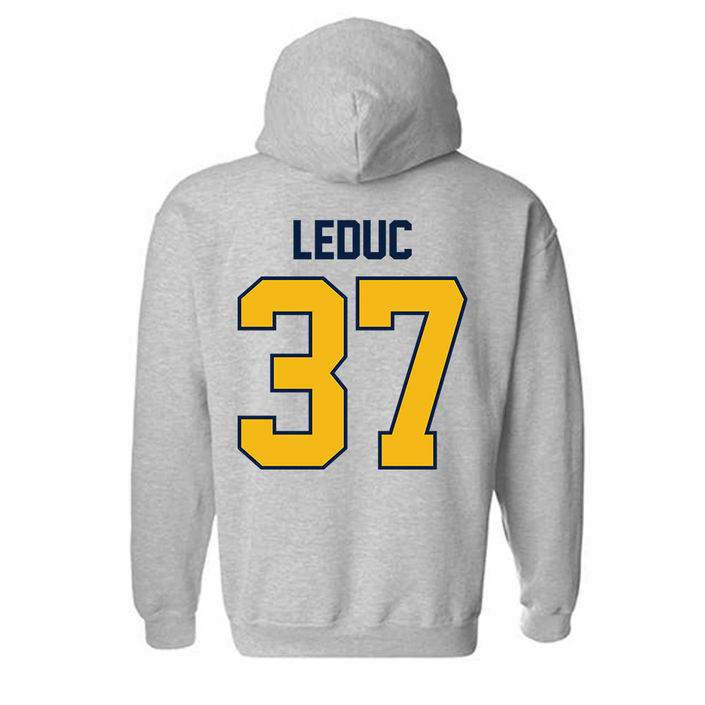 Northern Arizona - NCAA Football : Cooper LeDuc - Classic Shersey Hooded Sweatshirt-1