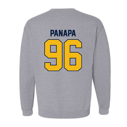Northern Arizona - NCAA Football : Connor Panapa - Classic Shersey Crewneck Sweatshirt-1
