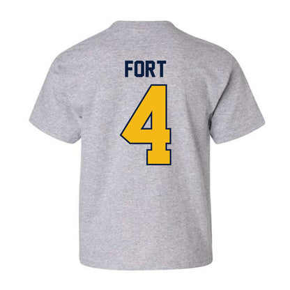 Northern Arizona - NCAA Men's Basketball : Oakland Fort - Classic Shersey Youth T-Shirt