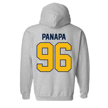 Northern Arizona - NCAA Football : Connor Panapa - Classic Shersey Hooded Sweatshirt-1