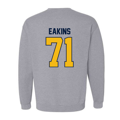 Northern Arizona - NCAA Football : Steven Eakins - Classic Shersey Crewneck Sweatshirt-1