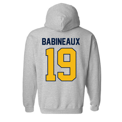 Northern Arizona - NCAA Football : Cam Babineaux - Classic Shersey Hooded Sweatshirt-1
