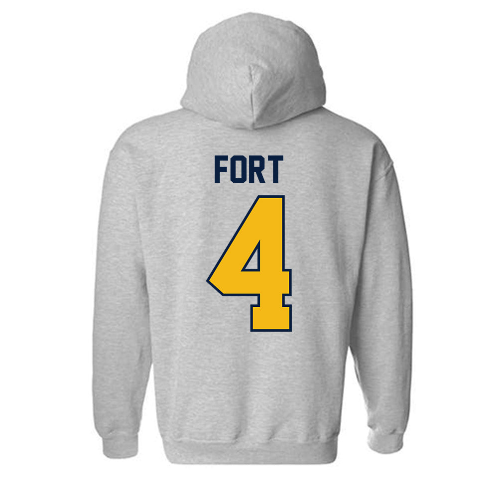 Northern Arizona - NCAA Men's Basketball : Oakland Fort - Classic Shersey Hooded Sweatshirt