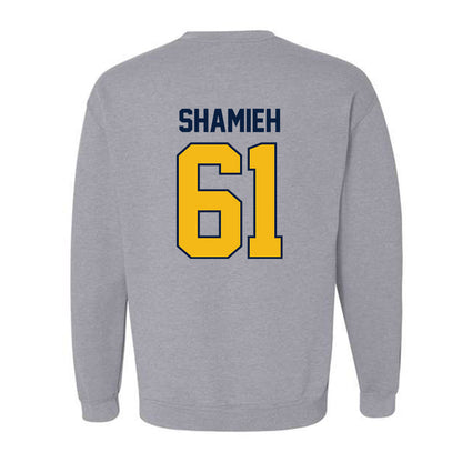 Northern Arizona - NCAA Football : Elias Shamieh - Classic Shersey Crewneck Sweatshirt-1